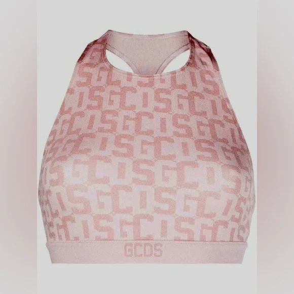 WOLFORD X GCDS basic monogram crop top - Picture 7 of 7